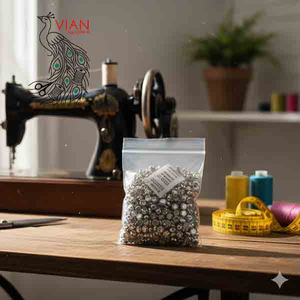 نگین پایه دار نقره ای شماره 35